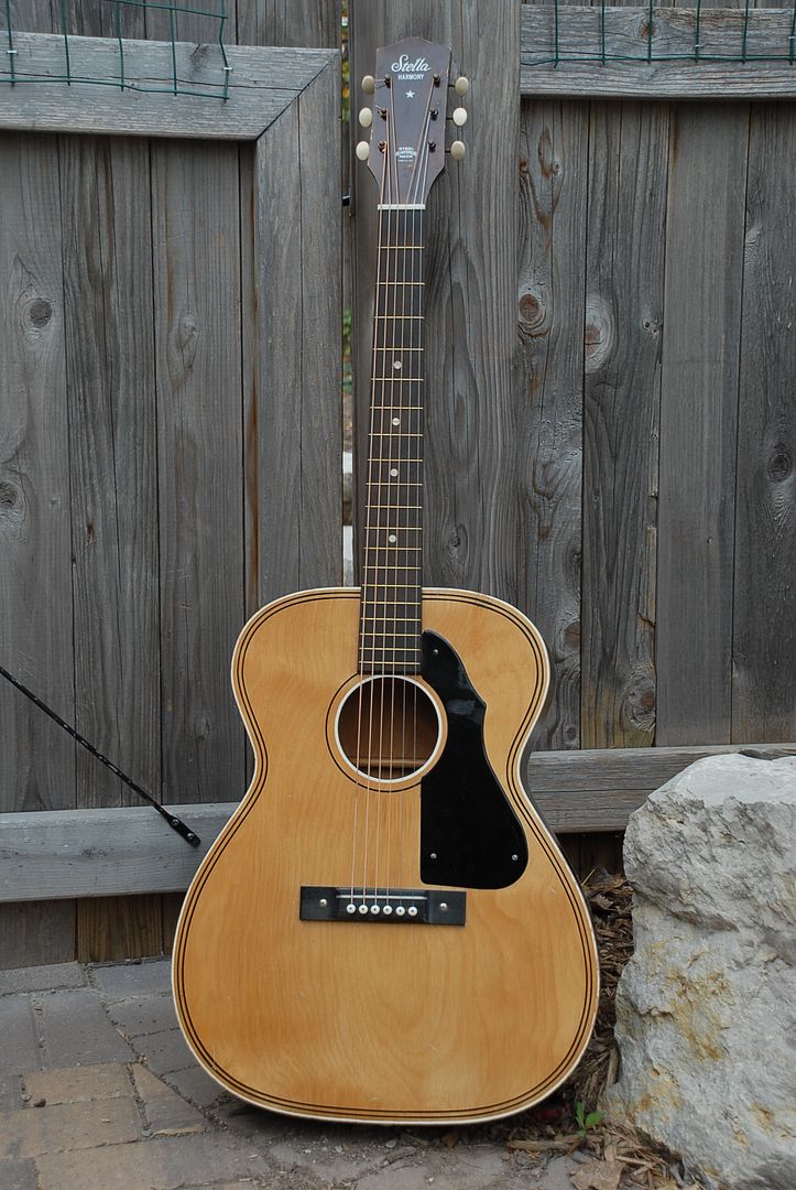 Craigslist Vintage Guitar Hunt Stella by Harmony Flat Top Acoustic